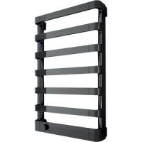полотенцесушитель irsap step-e cl.2e t01 электрический 1255x500, черный хром