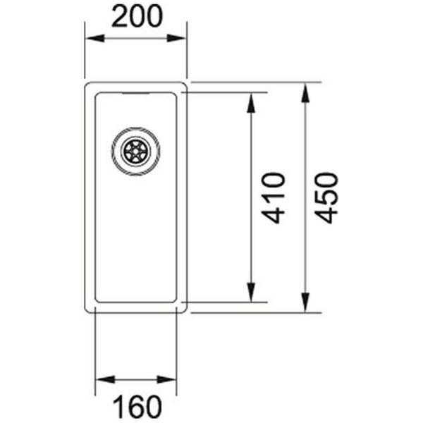 мойка кухонная franke bxx 210/110–16