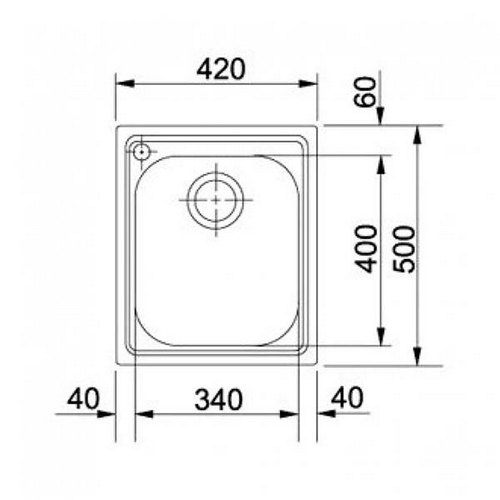 мойка кухонная franke armonia amx 610