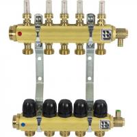 коллектор распределительный afriso 1" для 10 контуров