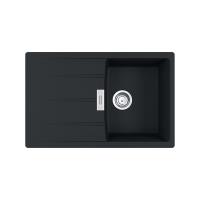 мойка кухонная franke cng 611/211-78 черный матовый