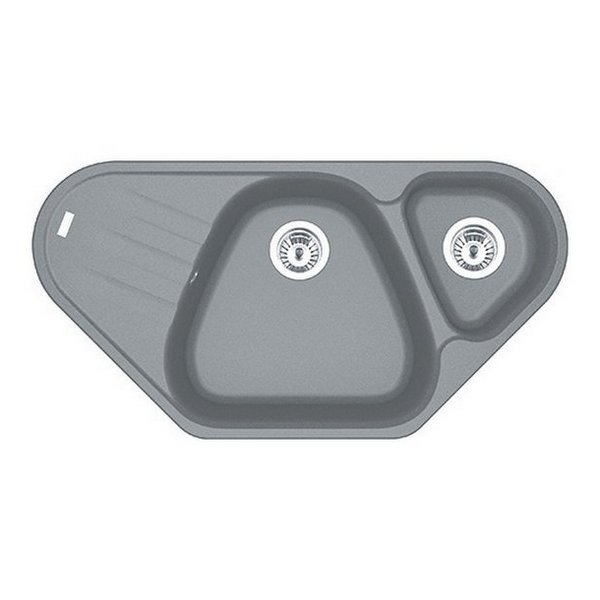 мойка кухонная franke antea azg 661-e (серый)