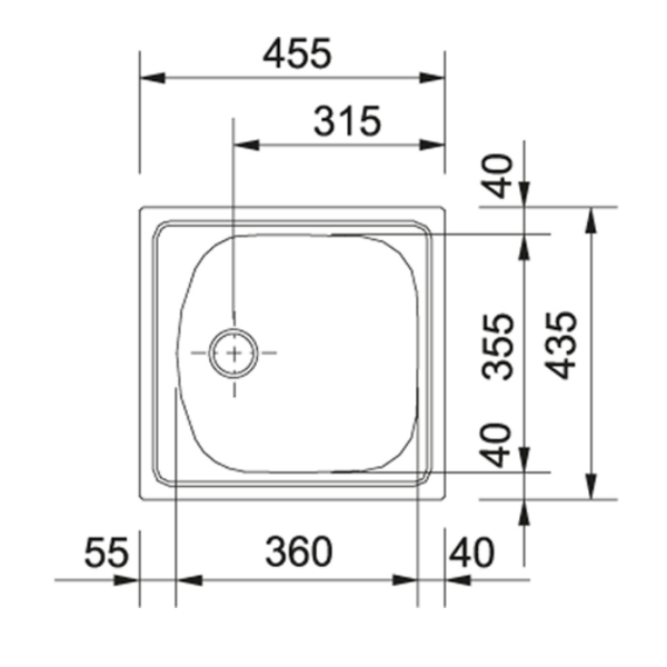 мойка кухонная franke eurostar etn 610