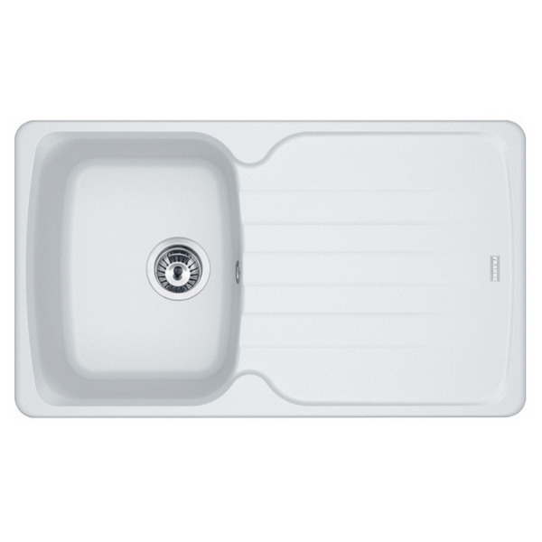 мойка кухонная franke antea azg 611-86 (белый)