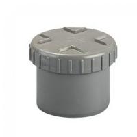 патрубок с заглушкой wavin 206132021 110 мм