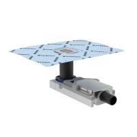 душевой трап geberit cleanline 154.052.00.1 с решеткой 80х80, хром [0.4 л/с]