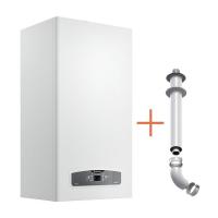 газовый котел ariston cares xc 15 ff двухконтурный турбированный [15 квт]