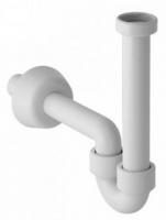 сифон geberit для умывальника и биде, d32 мм, горизонтальный выпуск, белый 151.113.11.1