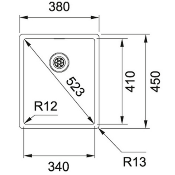 мойка кухонная franke bxx 210/110–34