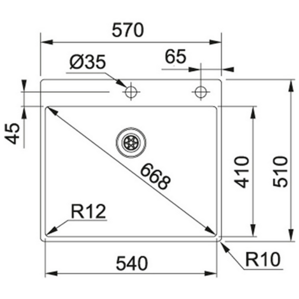 мойка кухонная franke bxx 210-54 tl