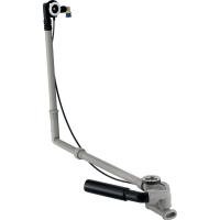 сифон с переливом geberit для большой ванны, d52 мм, длина 73 см, серый 150.701.00.1