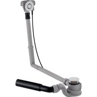 сифон с переливом geberit для ванны с системой нажатия pushcontrol, d52 мм, длина 50 см, хром глянцевый 150.756.21.1