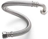 подводка для воды (жесткий уголок) tucai 030 см. 1/2 гайка-гайка 6660