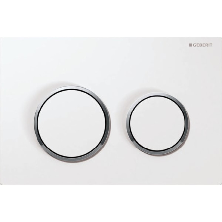 кнопка для инсталляции geberit omega 20 115.085.kj.1 белый