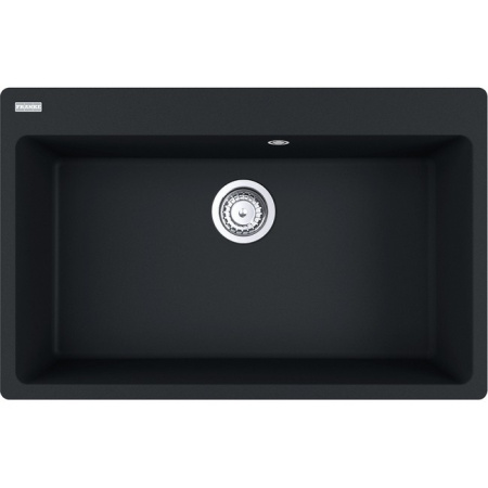 мойка кухонная franke cng 610/210-73, черный матовый