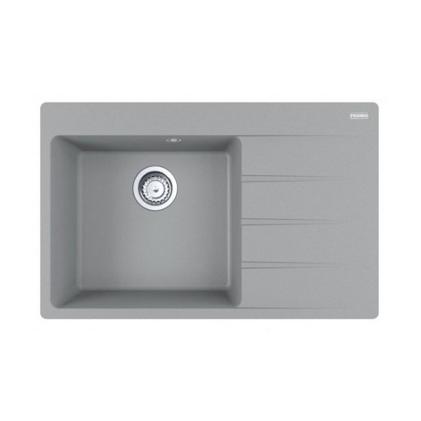 мойка кухонная franke cng 611/211-78 tl серый, чаша слева