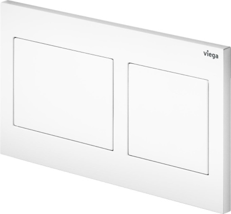 кнопка для инсталляции viega prevista для унитазов visign for style 21 773250 белый