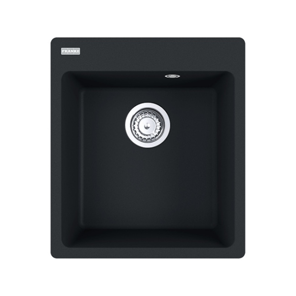 мойка кухонная franke cng 610/210-39 черный матовый