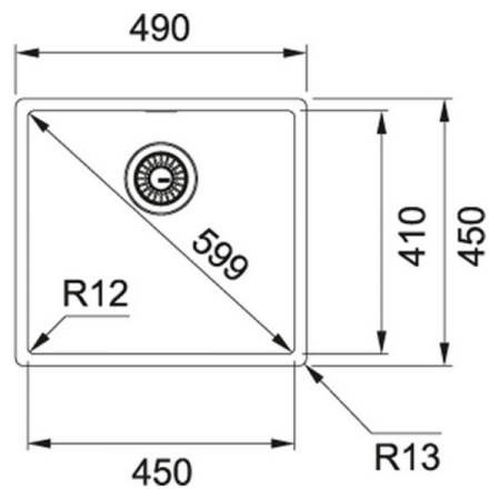 мойка кухонная franke bxx 210/110-45