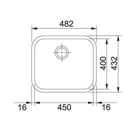 мойка кухонная franke galassia gax 110-45