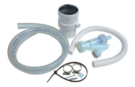 комплект для отвода конденсата дымохода buderus az 386 dn 80