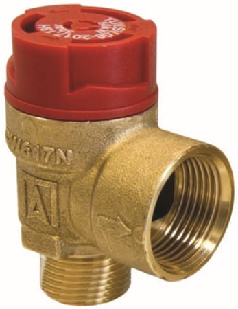 предохранительный клапан afriso msg 1/2" [2 бар]