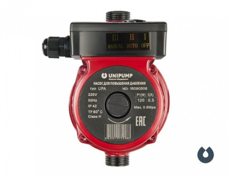 рециркуляционный насос unipump upа 15-120/195