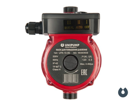 насос для повышения давления unipump upa 15-120/195