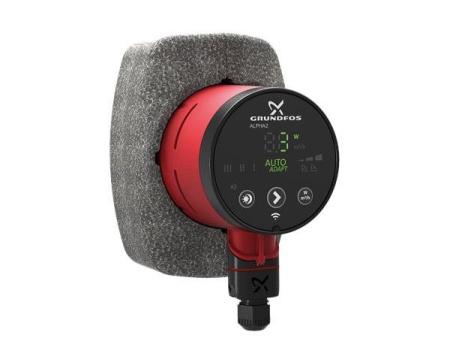 циркуляционный насос grundfos alpha2 25-40 130 (размером 130 мм.)