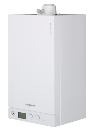 конденсационный газовый котел viessmann vitodens 100-w b1hc одноконтурный турбированный [19 квт]