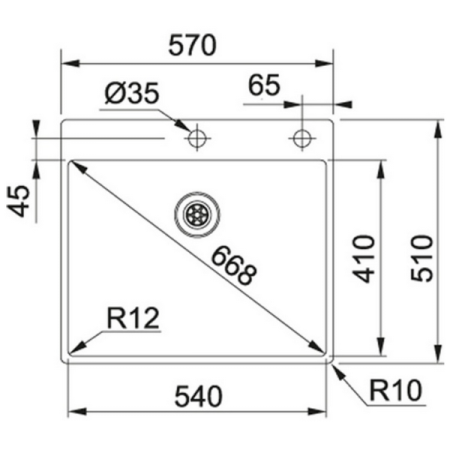 мойка кухонная franke bxx 210-54 tl