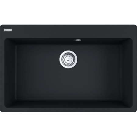 мойка кухонная franke cng 610/210-73, черный матовый