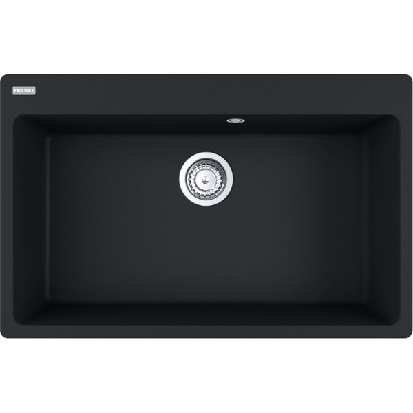 мойка кухонная franke cng 610/210-73, черный матовый