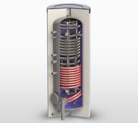 буферная емкость elektromet wgj-b inox 350