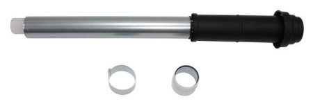 вертикальный проход через крышу vaillant dn 80/125, черный