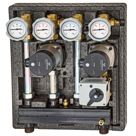 насосно-смесительный модуль meibes kombimix 2 x uk- alpha2l 15-60 [40 квт]